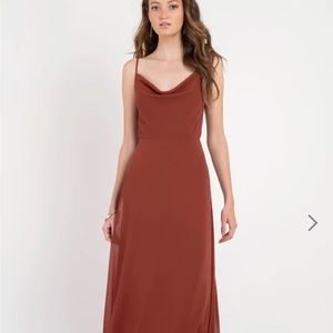 Jenny Yoo Bridesmaid Dress, Cinnamon Rose, Colby Cut
